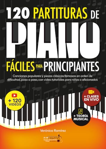 120 Partituras de Piano Fáciles Para Principiantes