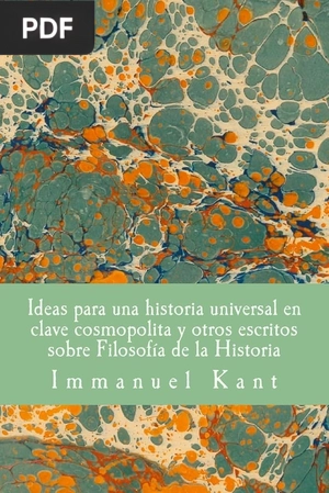 Portada de Ideas para una Historia Universal en Clave Cosmopolita