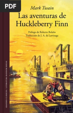 Portada de Las aventuras de Huckleberry Finn