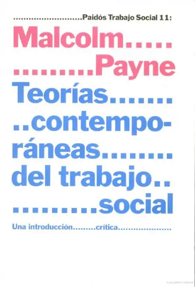 Teorias comtemporaneas del trabajo social