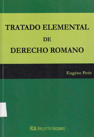 Tratado Elemental de Derecho Romano