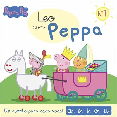 Un cuento para cada vocal. Leo con Peppa