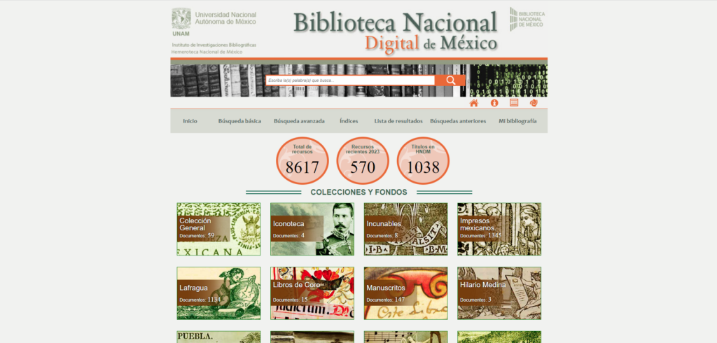 Biblioteca Nacional Digital de México