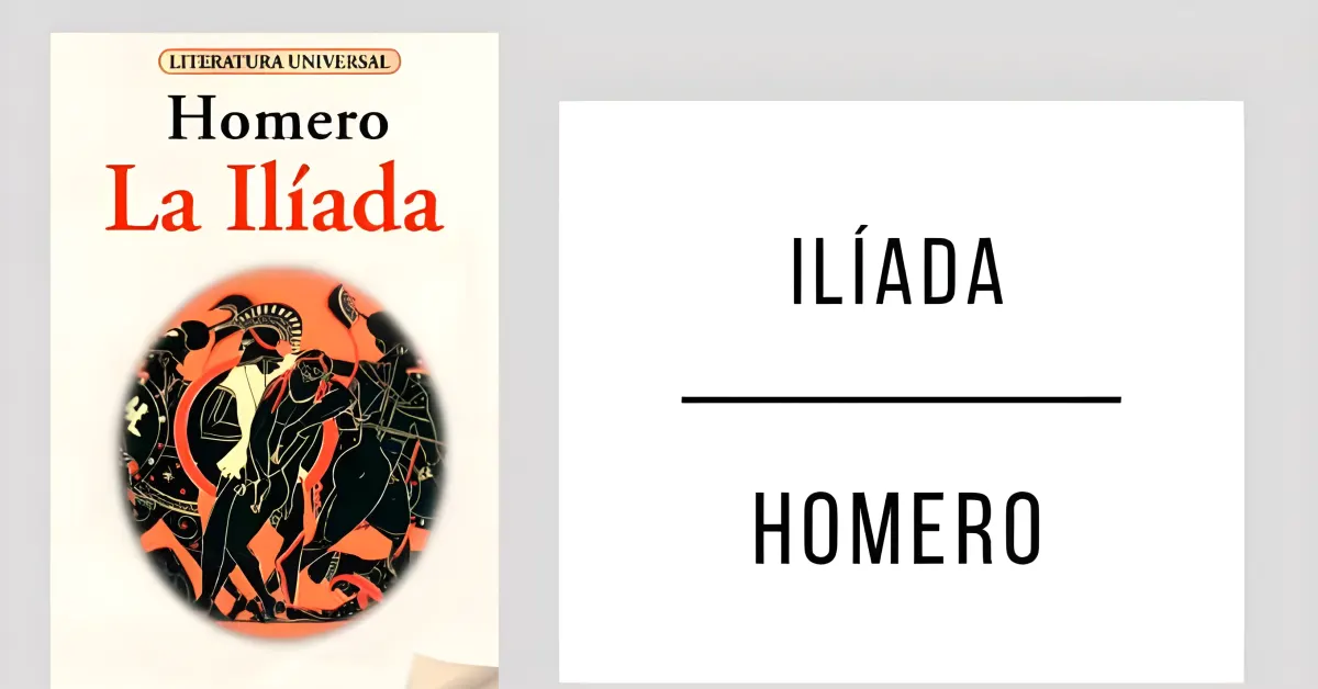 La Ilíada de Homero disponible en PDF gratis.