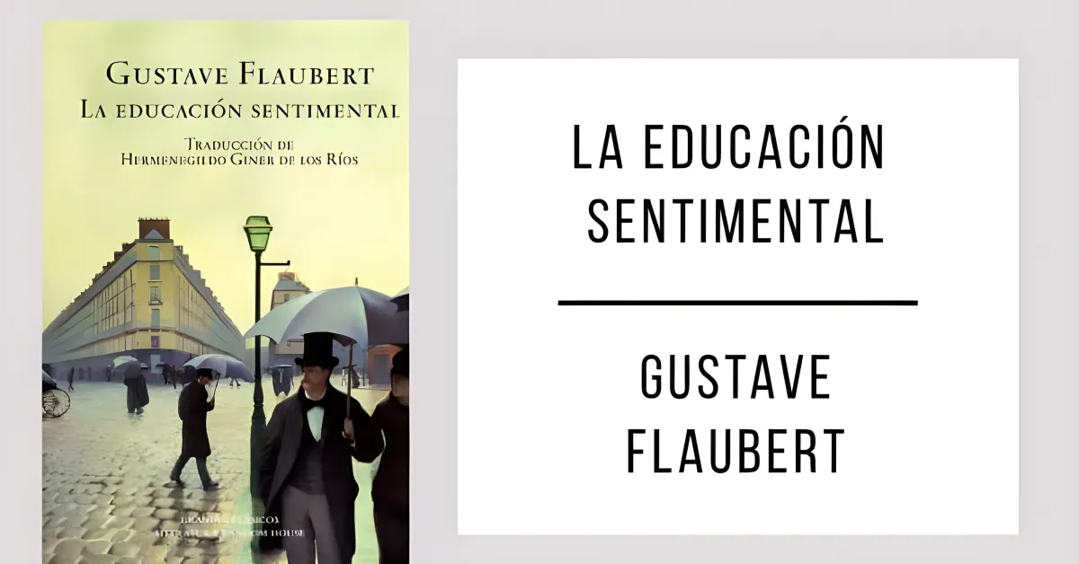 La Educación Sentimental de Gustave Flaubert disponible en PDF gratis.