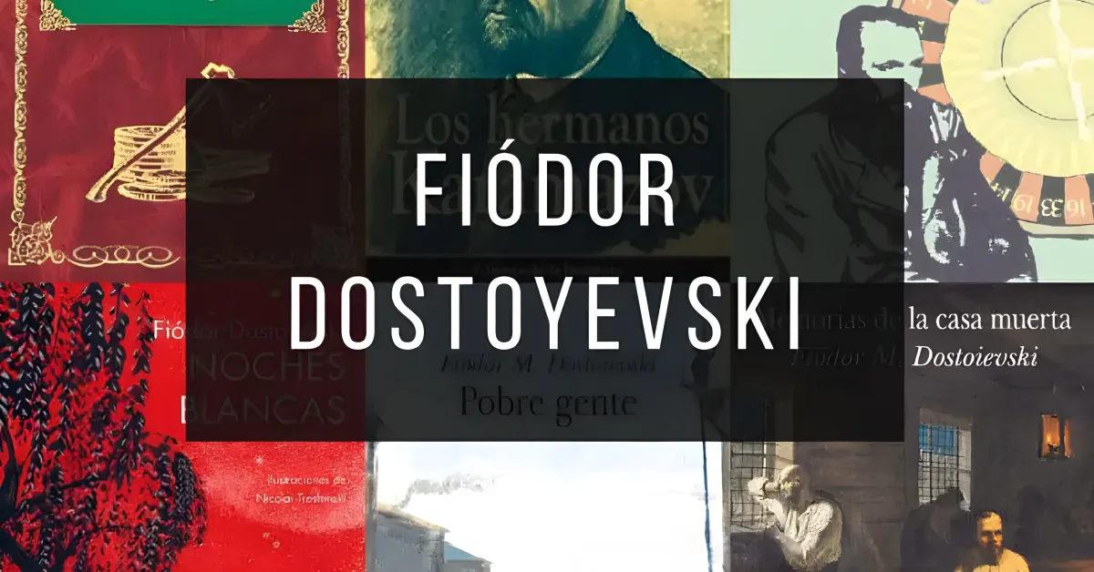 Libros de Fiódor Dostoyevski disponibles en PDF gratis.