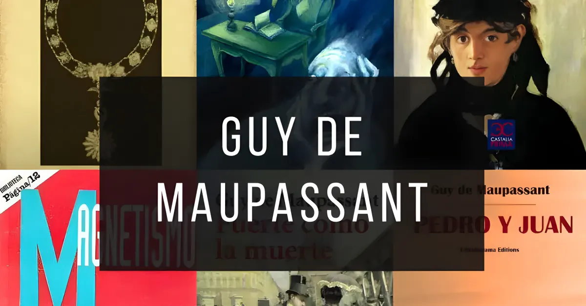 Libros de Guy de Maupassant en PDF para descargar gratis.