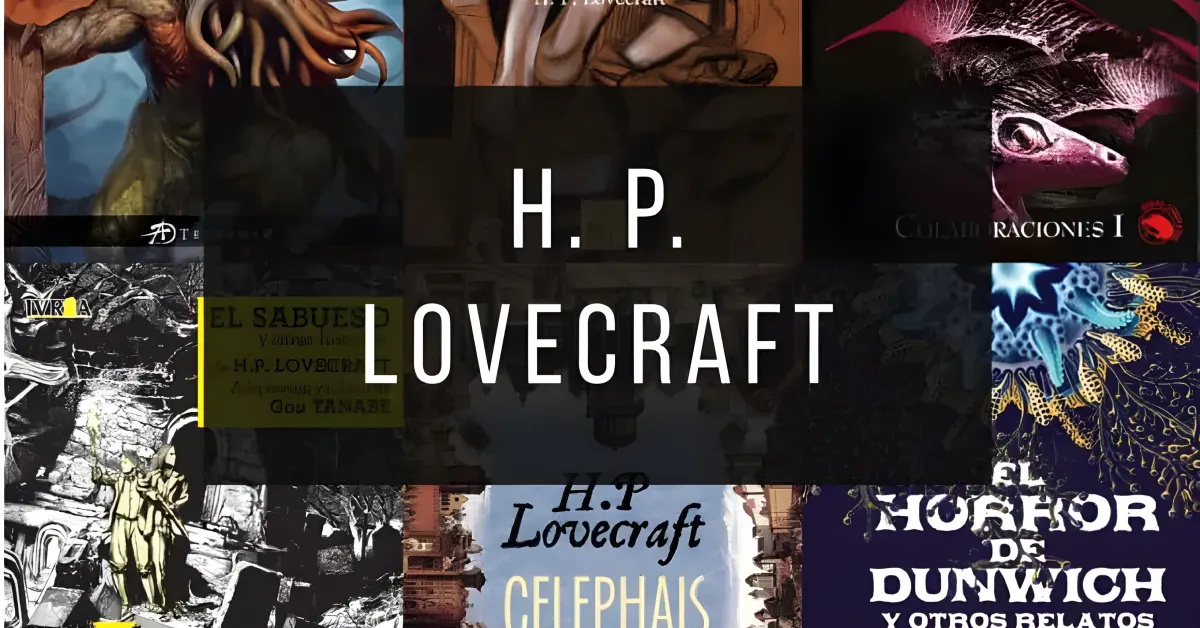 Libros de H. P. Lovecraft disponibles en PDF gratis.
