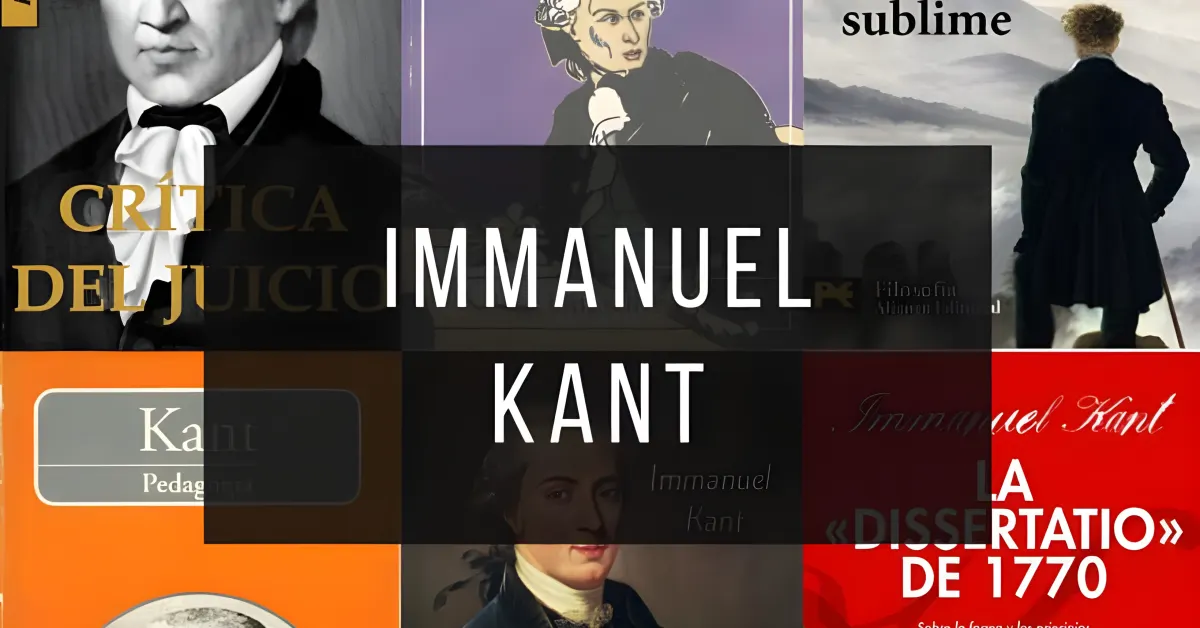 Libros de Immanuel Kant en formato PDF gratis.