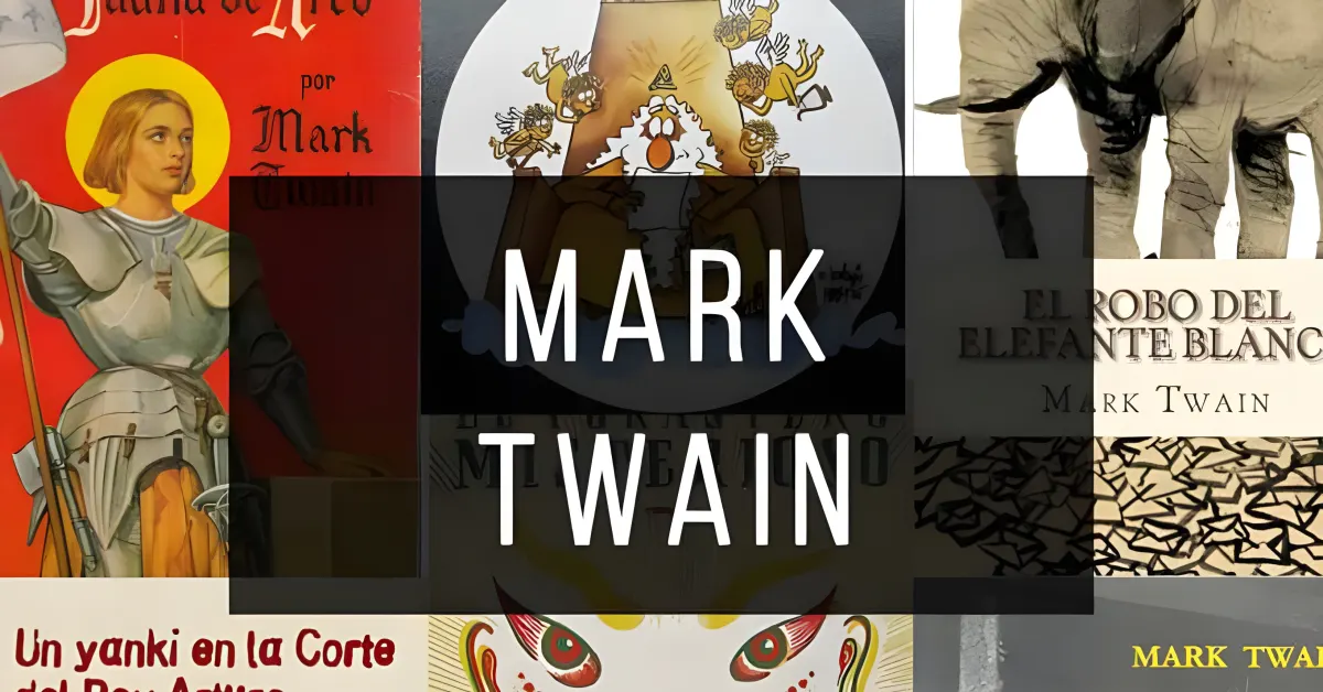 Libros de Mark Twain gratis para leer en PDF.