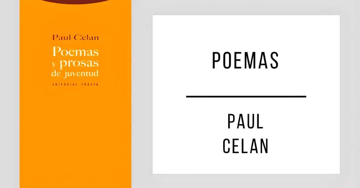 Poemas de Paul Celan disponible en PDF gratis.