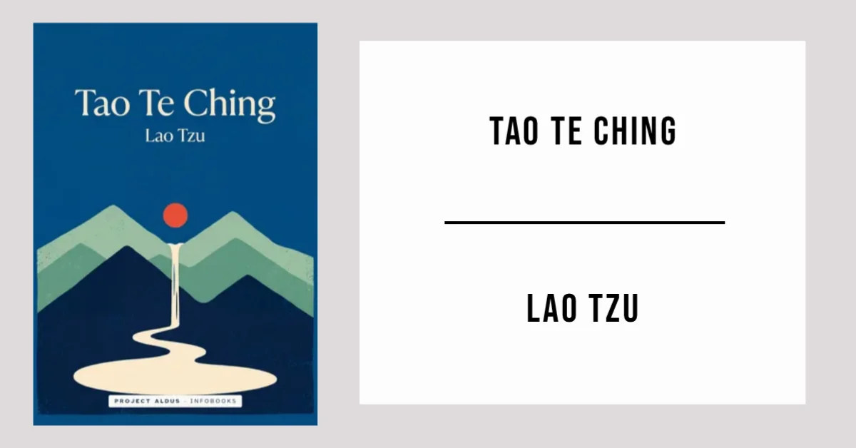 Tao Te Ching by Lao Tzu available as a free PDF.