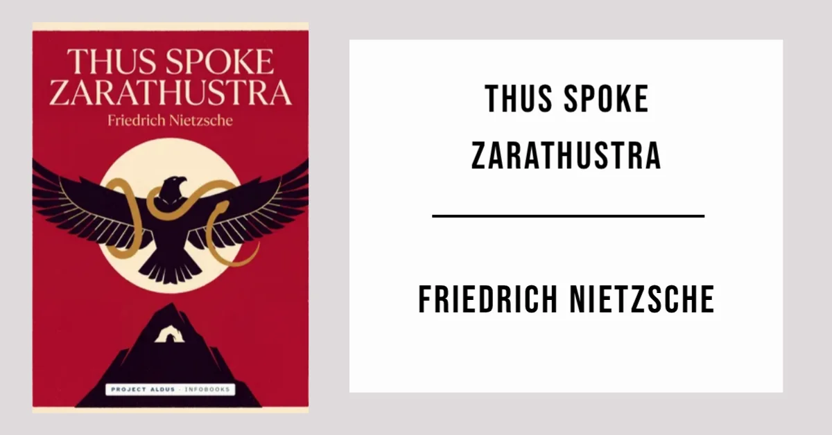 Thus Spoke Zarathustra by Friedrich Nietzsche available as a free PDF.
