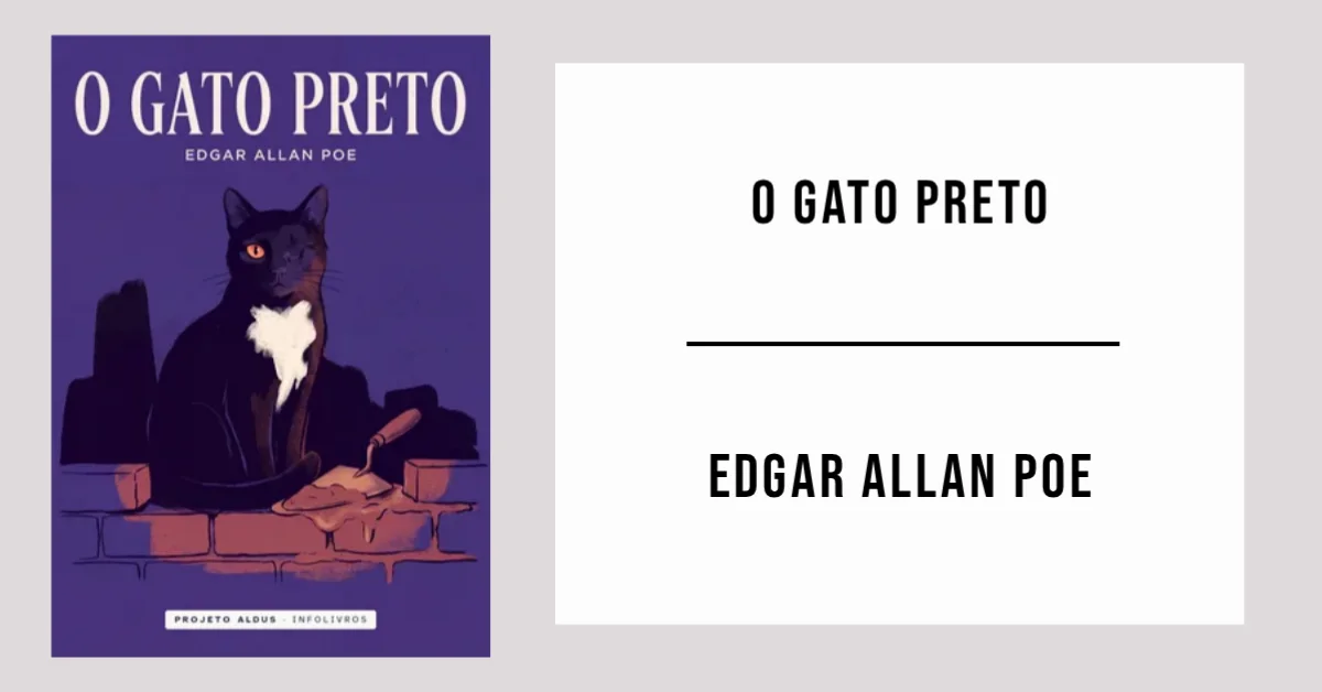 O Gato Preto de Edgar Allan Poe disponível em PDF grátis.