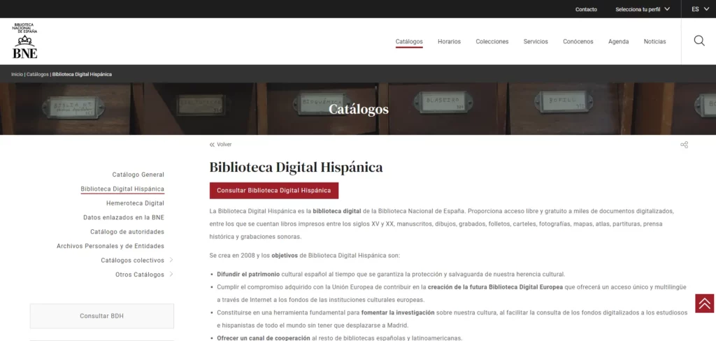 Biblioteca Digital Hispánica