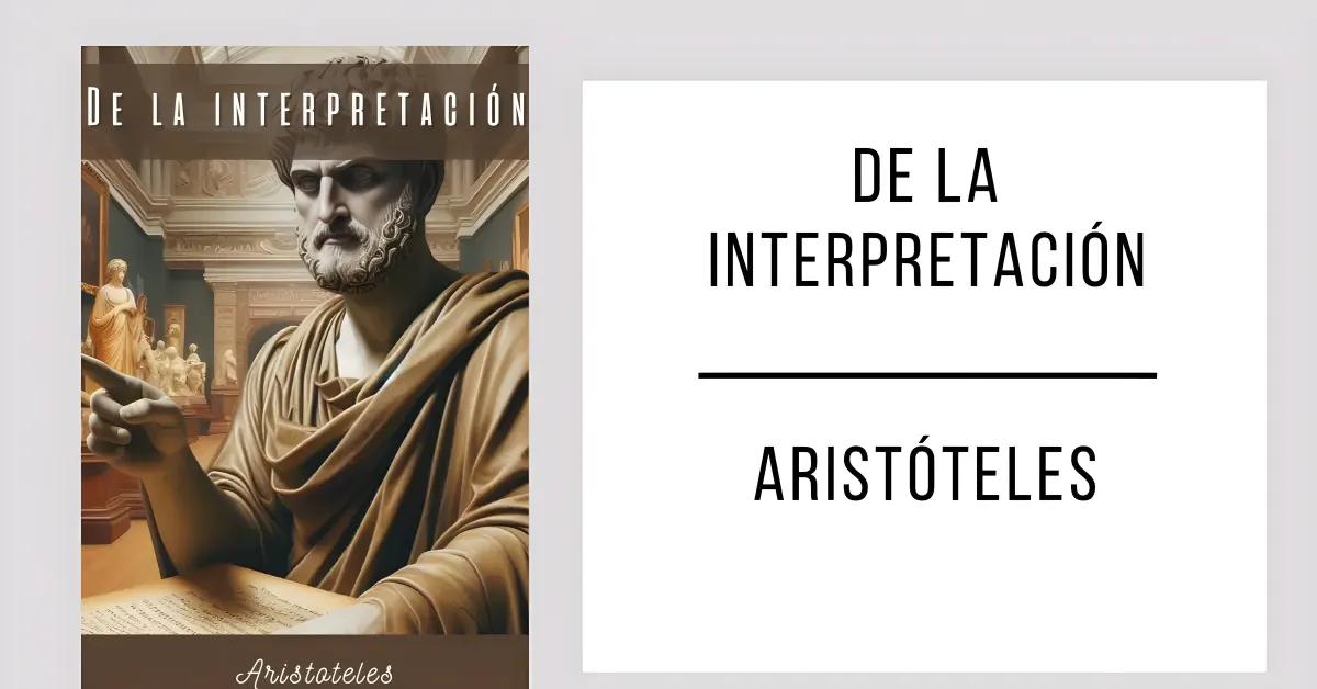 De la Interpretación de Aristóteles en formato PDF para leer gratis.