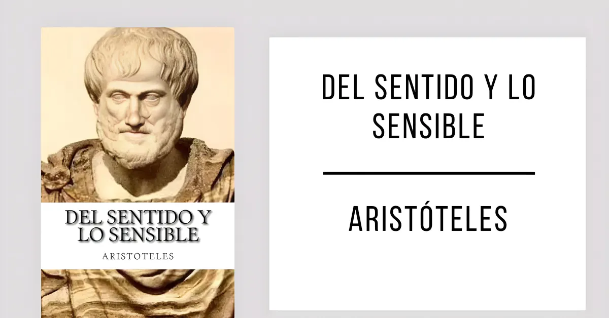 Del Sentido y lo Sensible de Aristóteles en formato PDF gratuito.