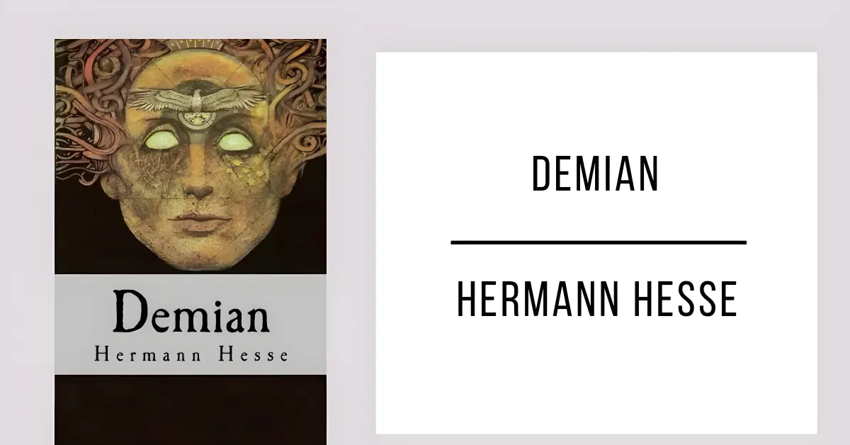 Demian de Hermann Hesse en formato PDF para leer gratis.