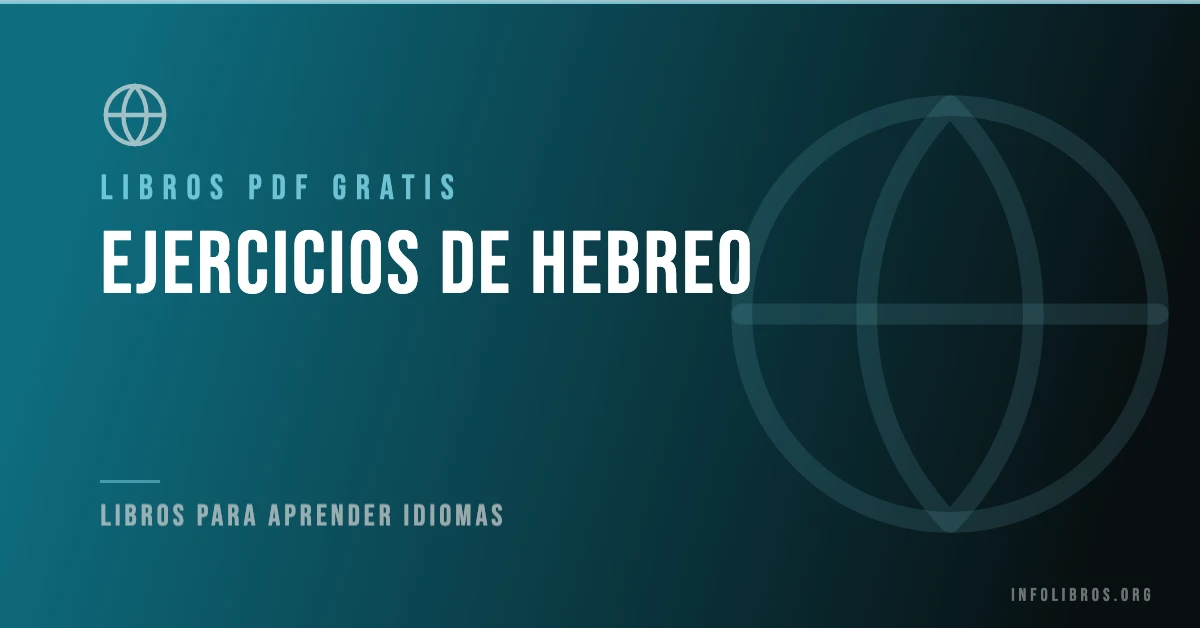 Libros de ejercicios de hebreo en PDF gratis