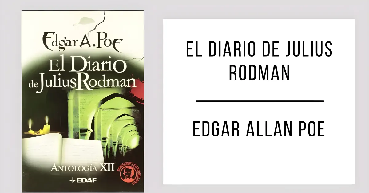 El Diario de Julius Rodman de Edgar Allan Poe disponible en PDF gratis.