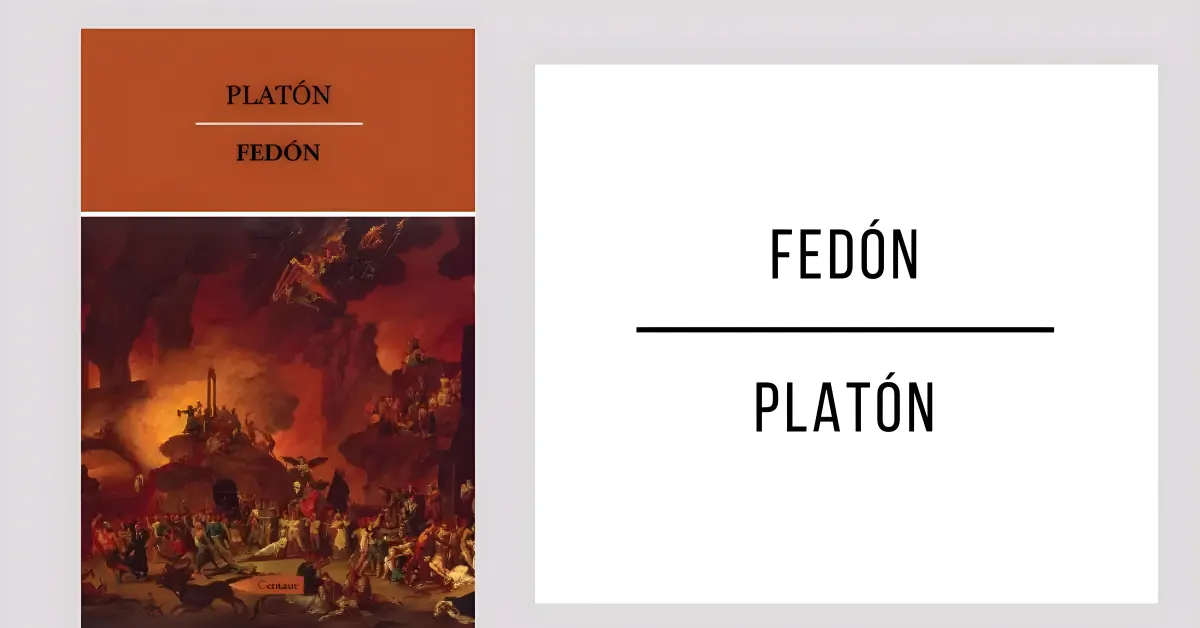 Fedón de Platón en formato PDF para leer gratis.