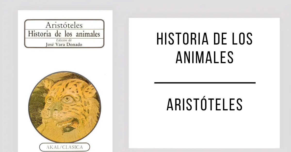 Historia de los Animales de Aristóteles en PDF para leer gratis.