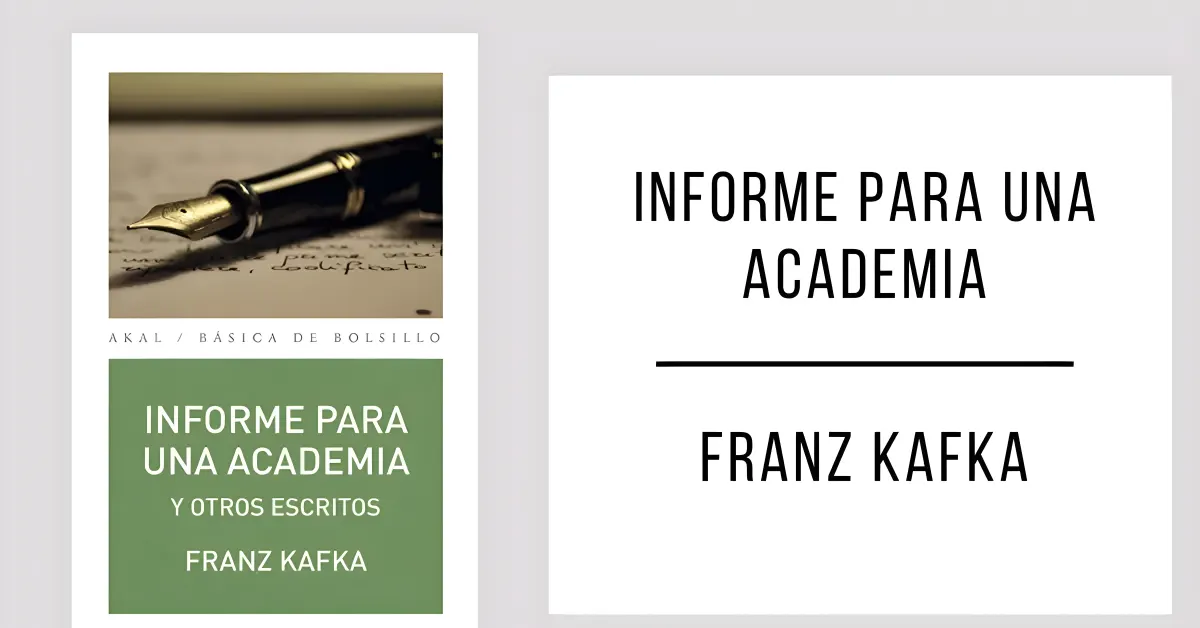Informe para una Academia de Franz Kafka en PDF para leer gratis.