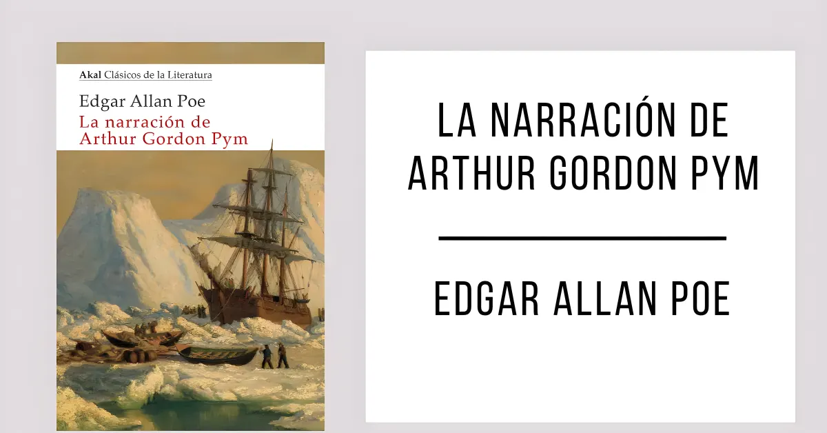 La Narración de Arthur Gordon Pym de Edgar Allan Poe en formato PDF gratuito.