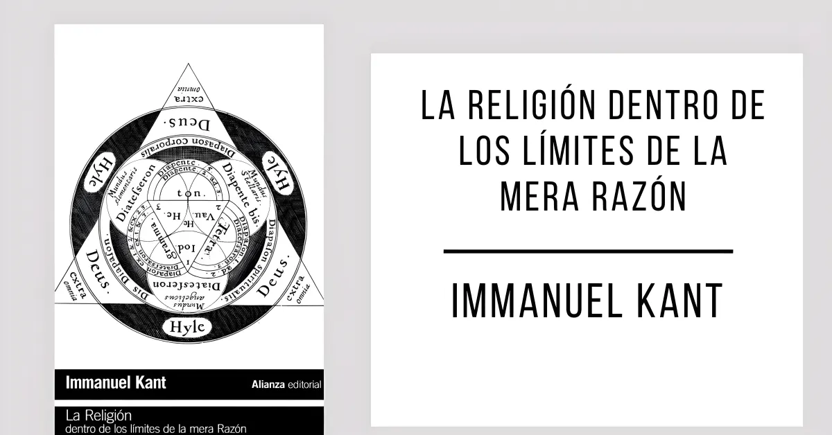 La Religión Dentro de los Límites de la Mera Razón de Immanuel Kant en PDF para leer gratis.