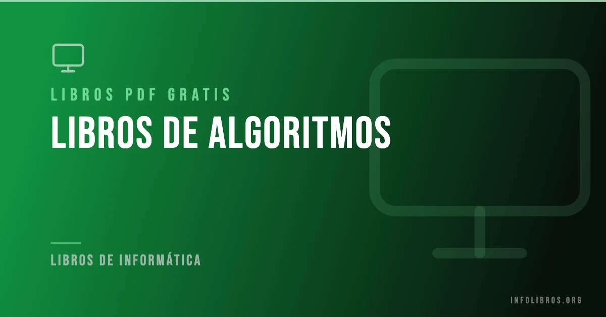 Libros de algoritmo disponibles gratis en PDF.