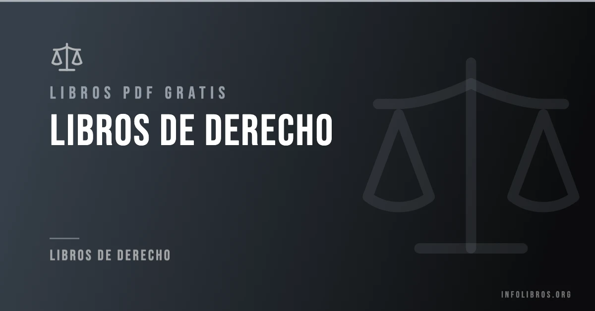100+ libros de derecho en formato PDF gratis.