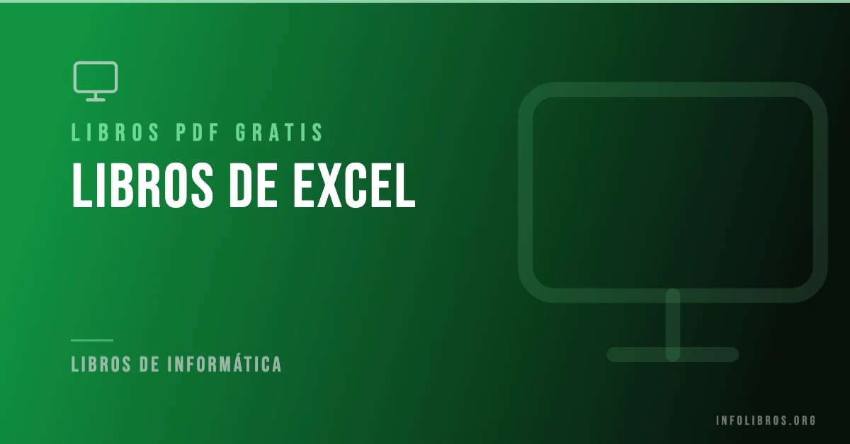 Libros de Excel disponibles gratis en PDF.