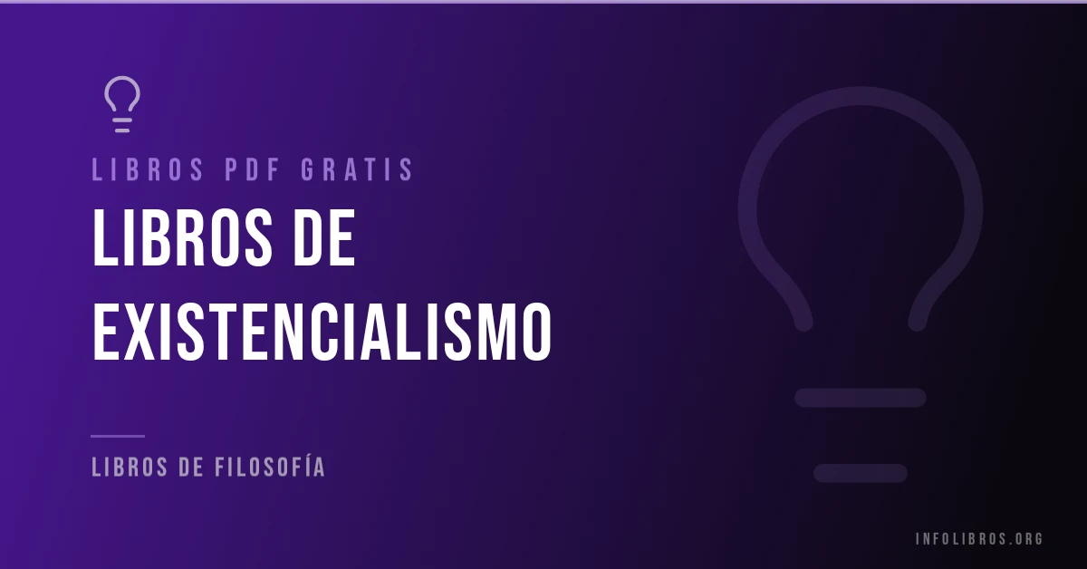 Libros de existencialismo en PDF gratis.