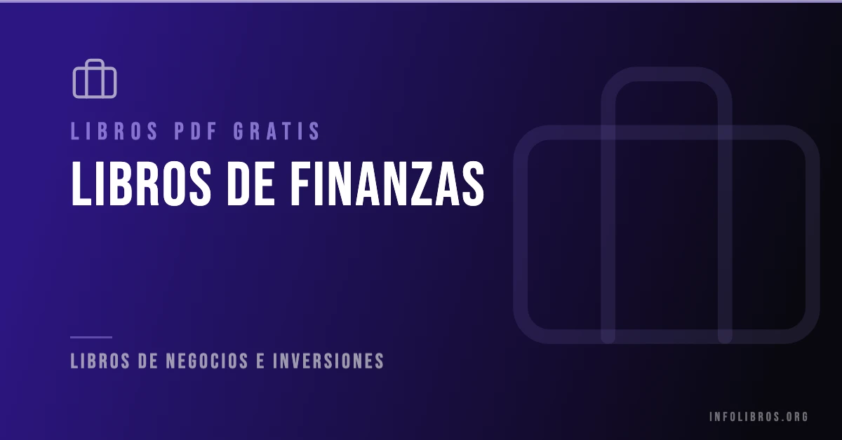 Más de 10 libros de finanzas en PDF gratis.
