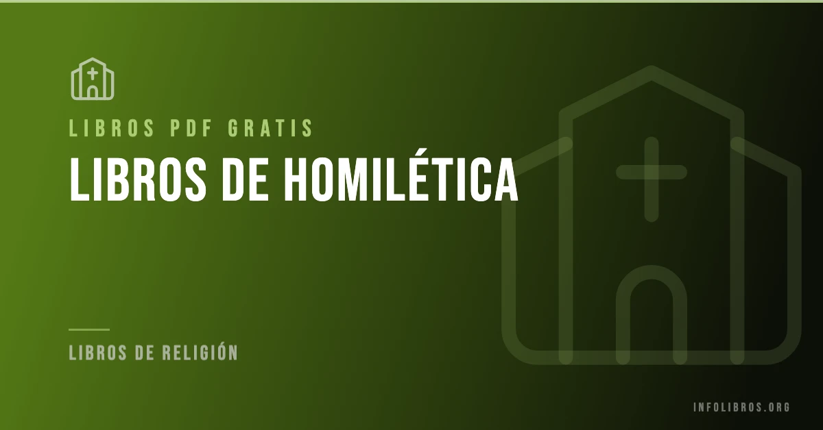 Más de 7 libros de homilética en PDF gratis.