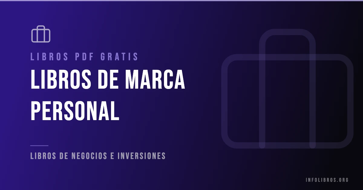 25+ libros de marca personal en formato PDF gratis.