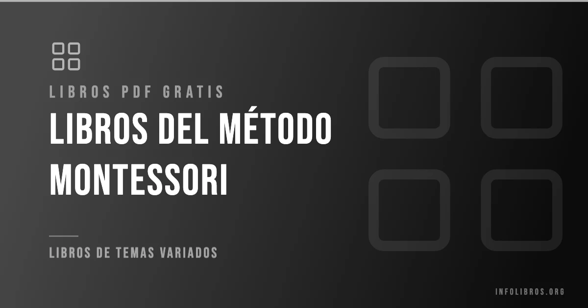 5+ guías del método montessori en formato PDF gratis.