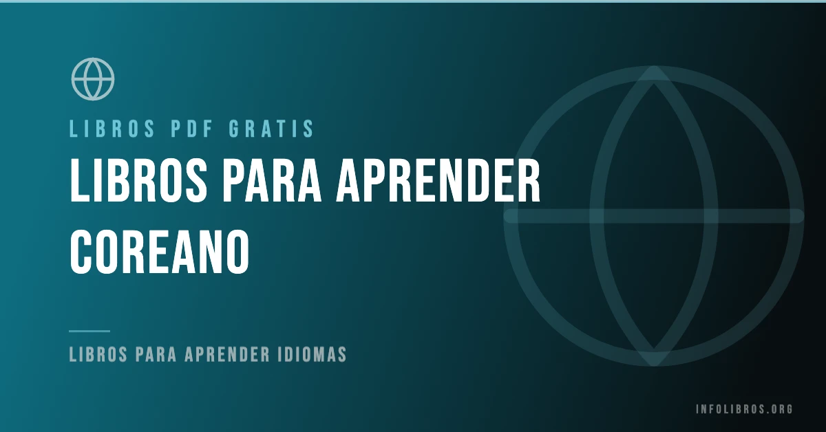 Libros para aprender coreano disponibles gratis en PDF.