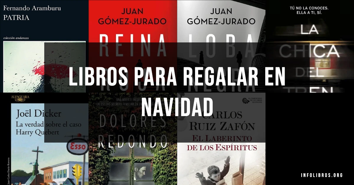 15 libros ideales para regalar en Navidad.
