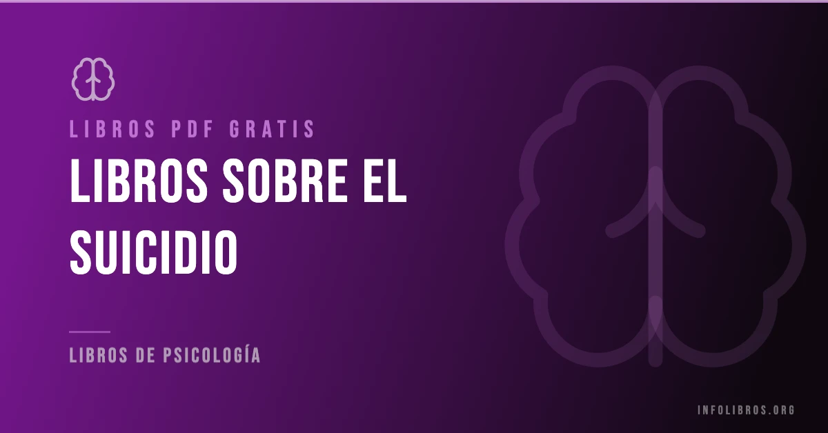 Libros sobre el suicidio disponibles gratis en PDF.