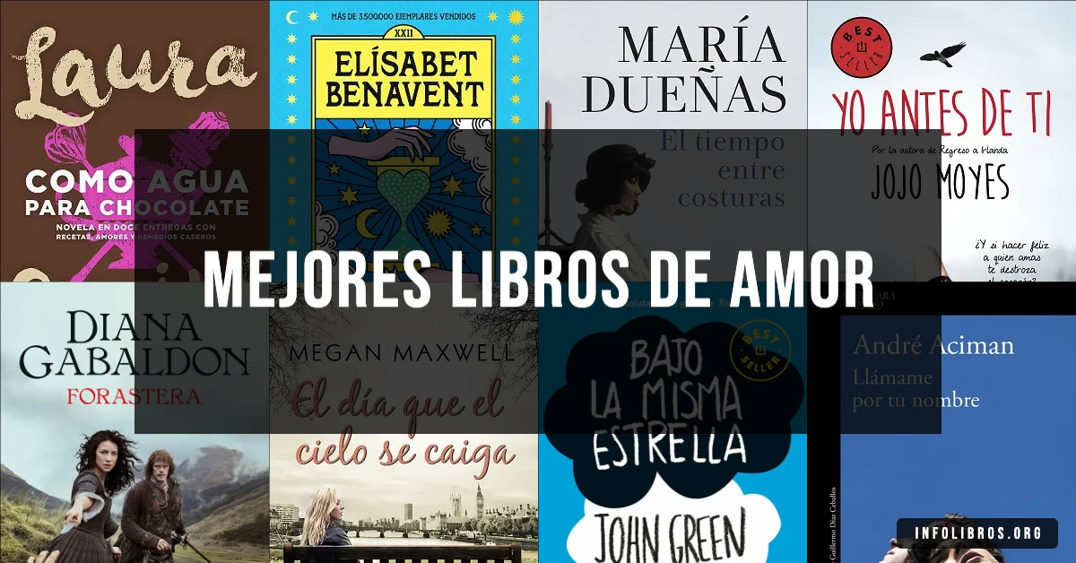 20 libros de amor recomendados para románticos empedernidos.