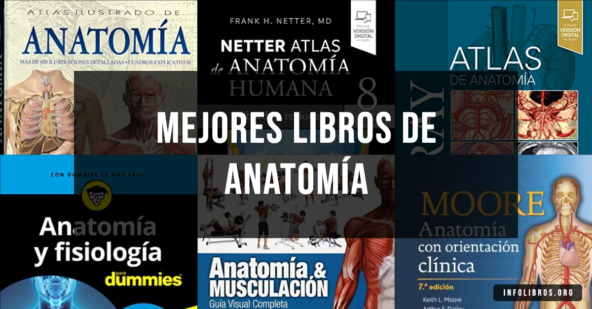 7 libros de anatomía recomendados para entender el cuerpo humano.