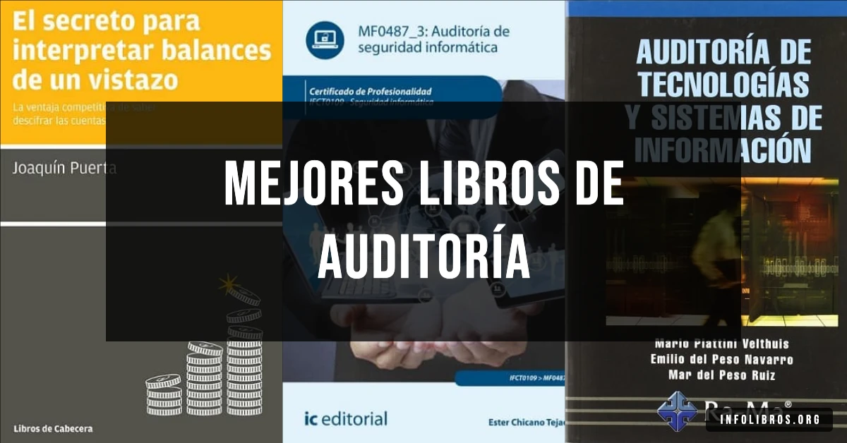 5 libros de auditoría recomendados para contadores y profesionales.