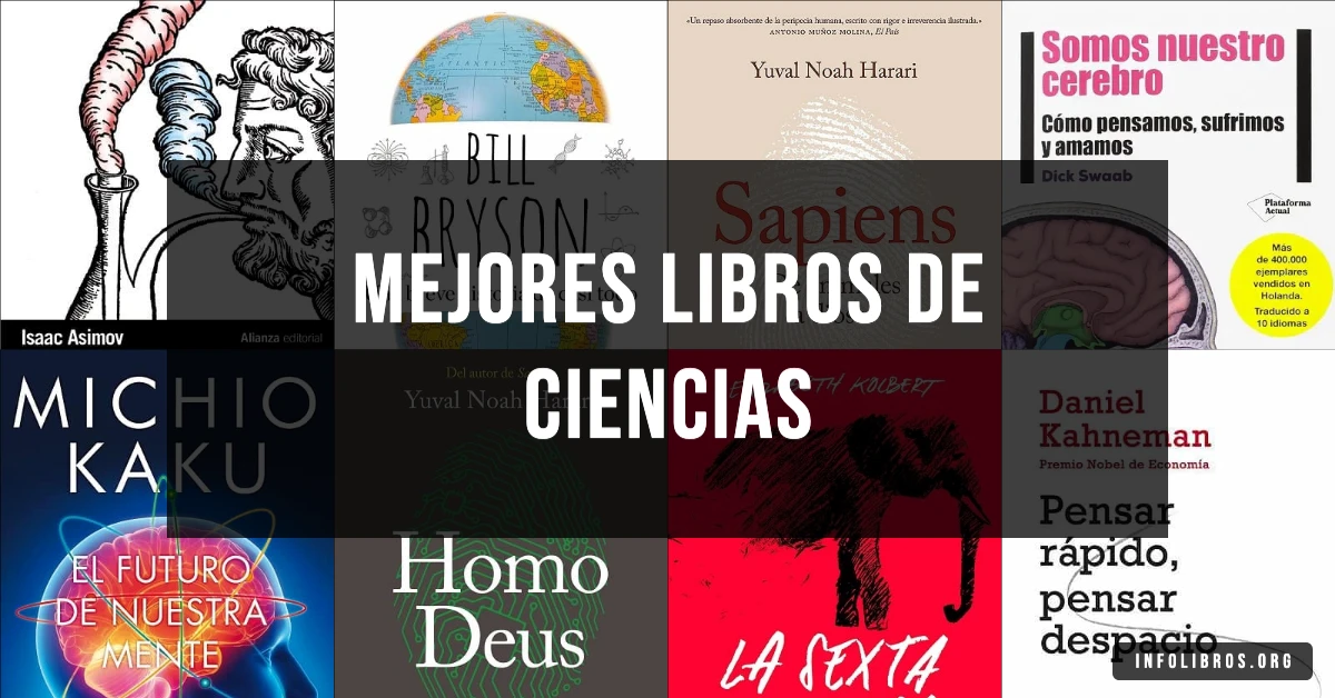 10 libros de ciencias recomendados para ampliar tu conocimiento.