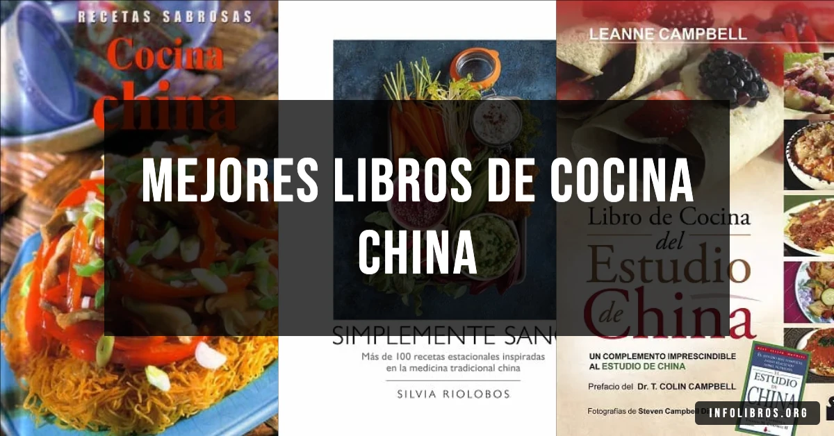 5 libros de cocina china recomendados para descubrir su gastronomía.
