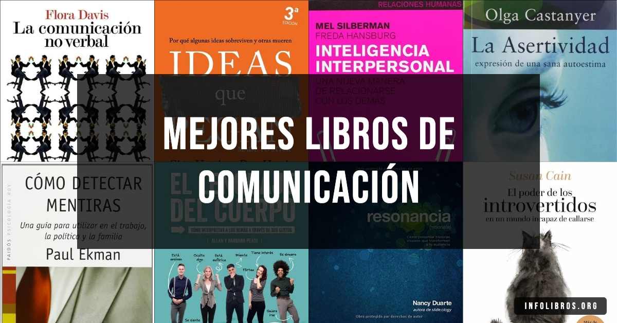 10 libros de comunicación recomendados para mejorar tus habilidades.