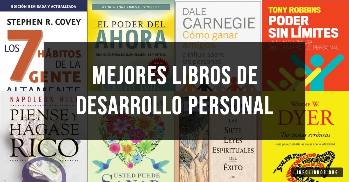 35 libros de desarrollo personal recomendados para crecer integralmente.