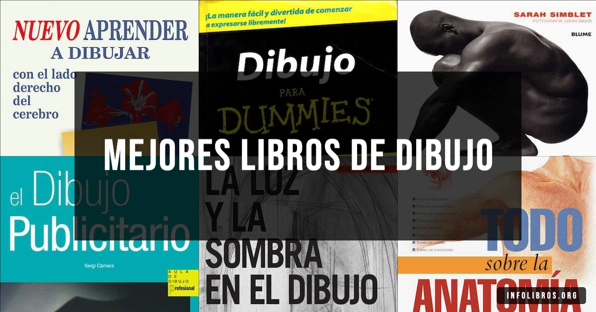 7 libros de dibujo recomendados para aprender técnicas artísticas.