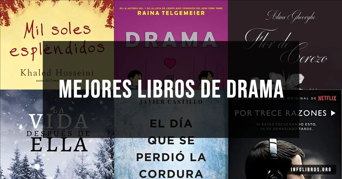 7 libros de drama recomendados para amantes del género.