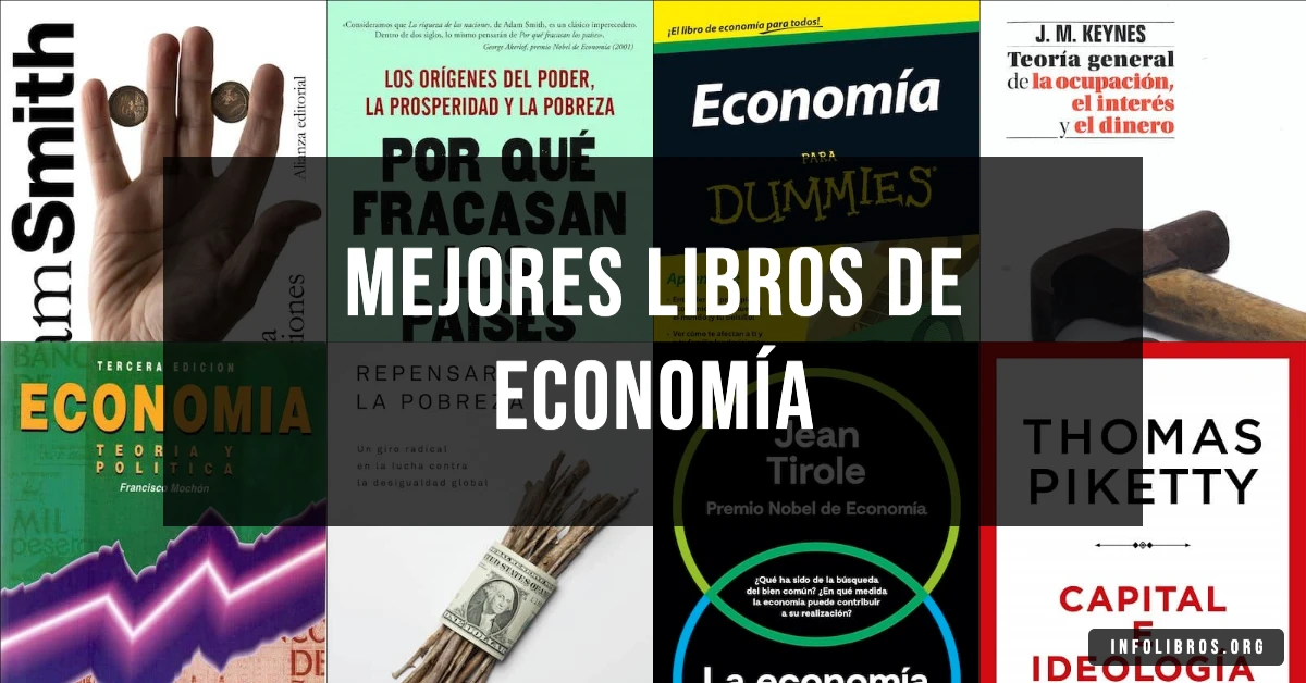 20 libros de economía recomendados para entender los mercados.